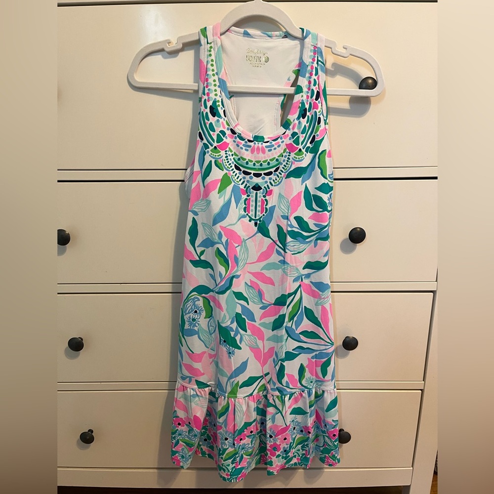 Lilly Pulitzer Luxletic Multicolor Floral Dress